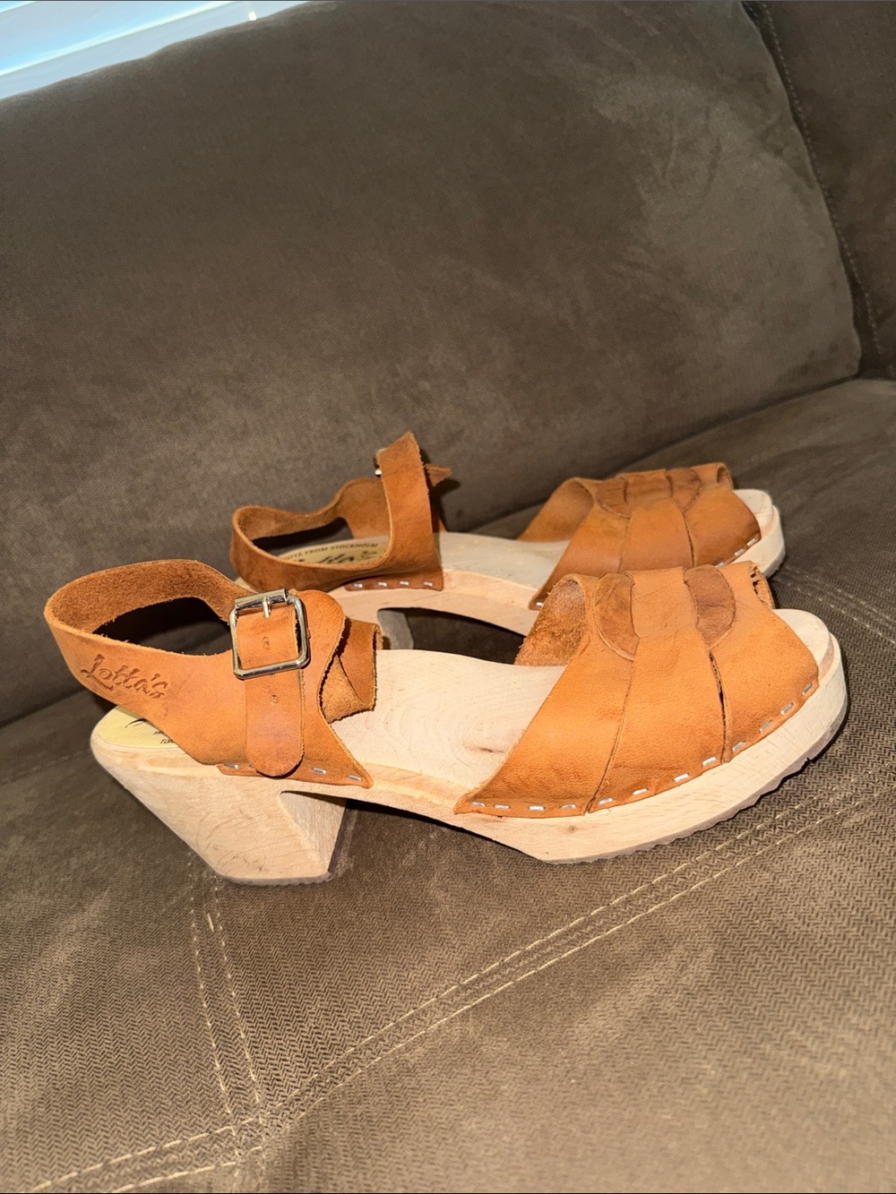 Lotta’s from Stockholm Highwood sandals clogs shies